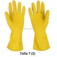 Guantes Domésticos Amarillos Gloves Talla 8 (S)