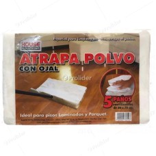 Repuesto Atrapa Polvo House Solutions Paquete x 5 unidades