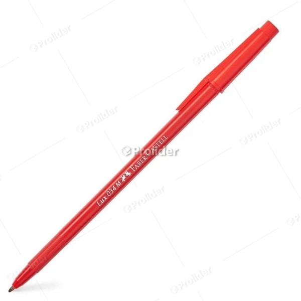 Lapicero Lux 034 M Faber Castell Rojo