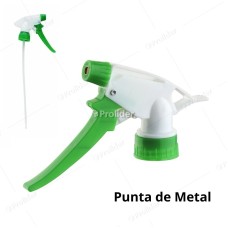 Cabezal de Pulverizador Gatillo Genérico Punta Redonda de Metal