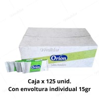 Jabón Hotelero Orion 15 gr Caja x 125 Unidades