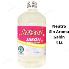 Jabón Líquido Brisol Galón 4 Litros Neutral