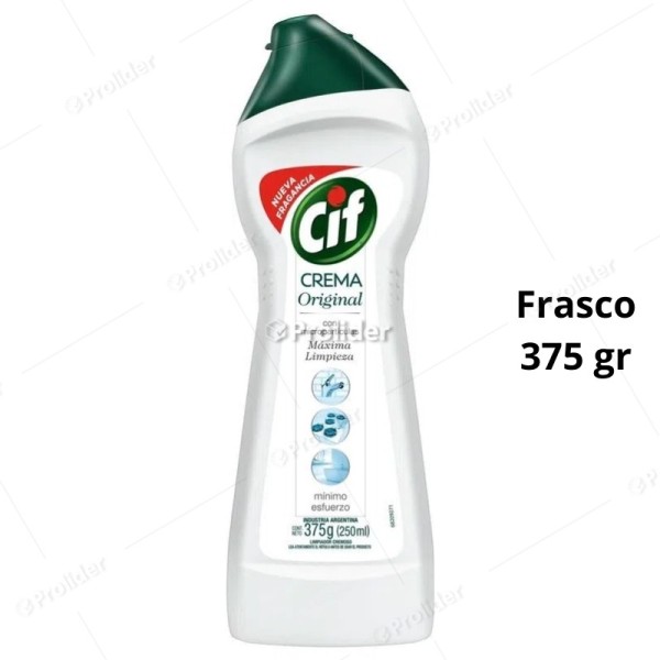 Limpiador Crema Cif Multiusos Chico Frasco 375 gr Original