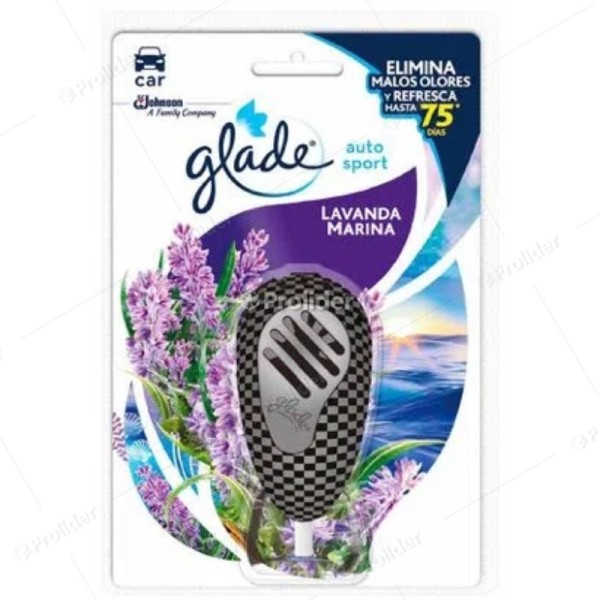 Ambientador Auto Sport Glade Completo Lavanda