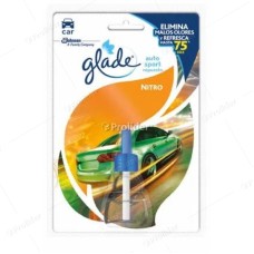 Repuesto Ambientador Auto Sport Glade Nitro