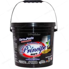 Cera En Pasta Principe Balde 3.5 Litros Negro