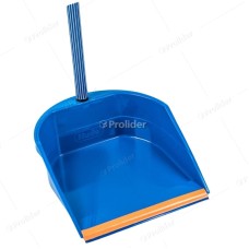 Recogedor Hude con Jebe Levanta Polvo Azul