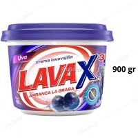 Lavavajilla En Pasta Lavax Pote 850 gr Uva