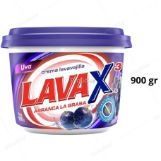 Lavavajilla En Pasta Lavax Pote 850 gr Uva