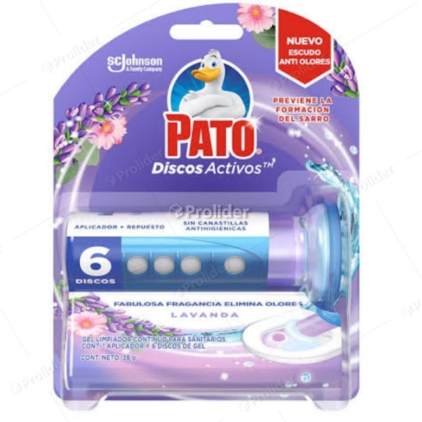 Discos Activos Pato Completo 38 gr Lavanda