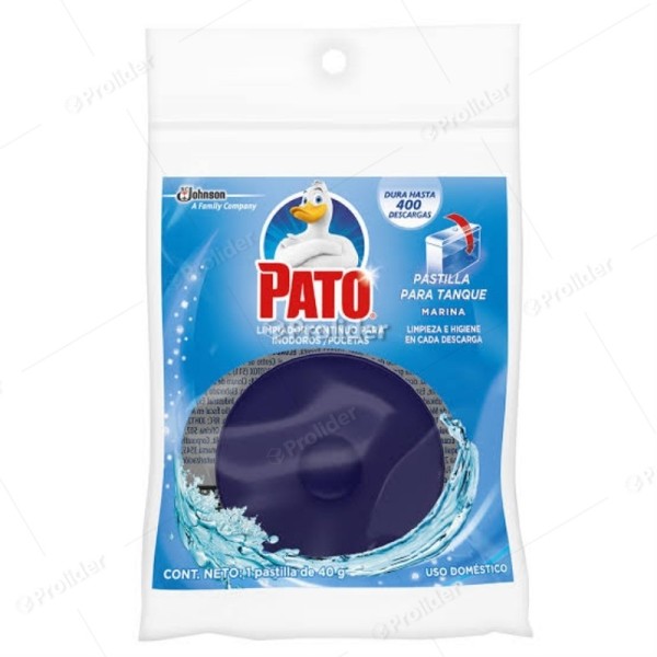 Pastilla Tanque WC Pato Azul 40 gr