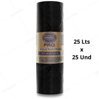 Bolsas Plásticas Negras en Rollo / 25 Litros / 25 unidades / Virutex
