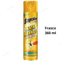 Insecticida En Spray Sapolio Frasco 360 ml Mata Arañas