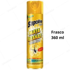 Insecticida En Spray Sapolio Frasco 360 ml Mata Arañas