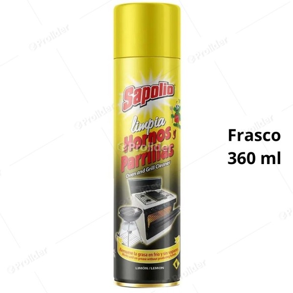 Limpia horno y parrillas Sapolio Frasco 360ml