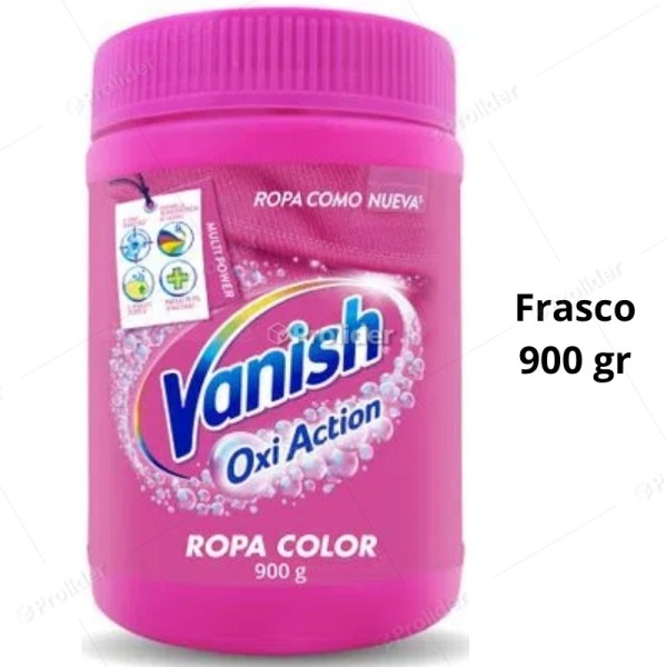 Quitamanchas En Polvo Vanish Ropa Color Pote 900 gr