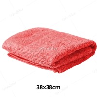 Paño Microfibra Mediano Genérico 38 x 38 cm Rojo