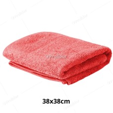 Paño Microfibra Mediano Genérico 38 x 38 cm Rojo