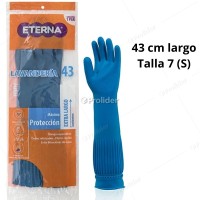 Guantes de Lavandería Eterna Largo 43 cm Talla 7 (S)