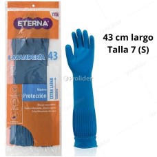 Guantes de Lavandería Eterna Largo 43 cm Talla 7 (S)