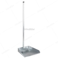 Recogedor de Lata Doméstico Simple con Palo de Metal