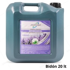 Jabón Líquido Jogransa Antibacterial Bidón 20 Litros Lavanda