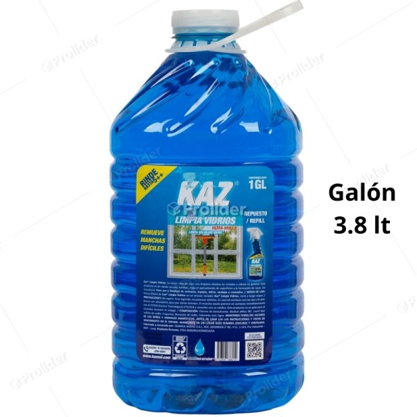 Limpiavidrios Kaz Galón 3.8 Litros