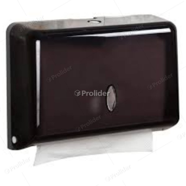 Dispensador Papel Interfoliado Plástico Randu Negro