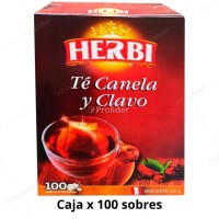 Infusión Herbi Té Caja x 100 unidades