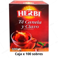 Infusión Herbi Té Caja x 100 unidades