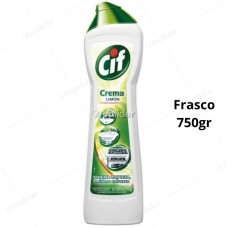 Limpiador Crema Cif Multiusos Grande Frasco 750 gr Limón