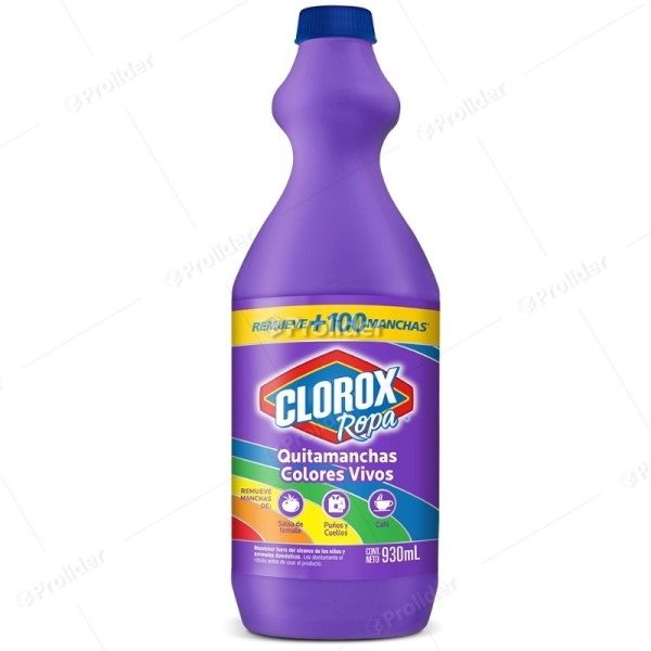 Quitamanchas Clorox Ropa Color Frasco 930 ml