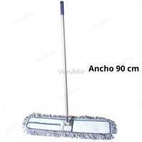 Trapeador Mopa Plana Rectangular Ebriel 90 cm m/Aluminio