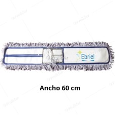 Repuesto Mopa Plana Rectangular Ebriel 60 cm