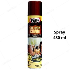 Silicona En Aerosol Para Cuero Friss Frasco 480 ml