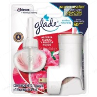 Ambientador Aceite Eléctrico Glade Completo Alegría Frutos Rojos