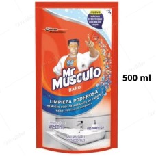 Limpiador de Baño Mr Musculo Sachet 500 ml