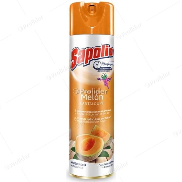 Ambientador En Spray Sapolio frasco 360 ml Melón