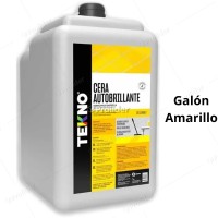 Cera Autobrillante Tekno Galón 3785 ml Amarillo