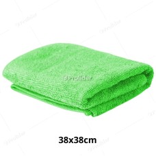 Paño Microfibra Mediano Genérico 38 x 38 cm Verde