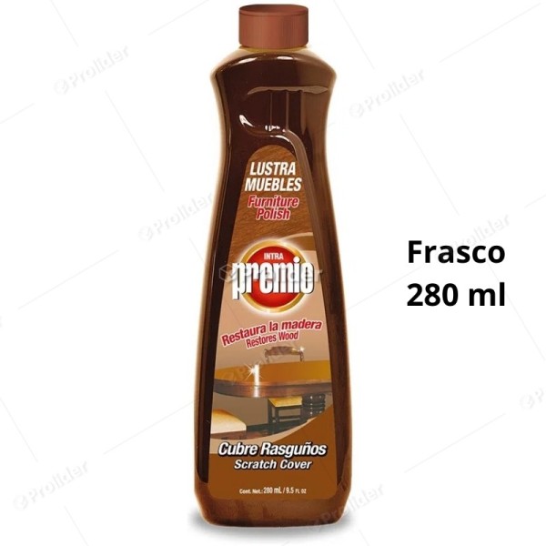 Lustramuebles En Crema Premio Frasco 280 ml Rasguños (Marron)