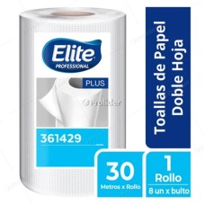 Rollos Papel Toalla Megarollo Elite de 30 Metros Doble Hoja