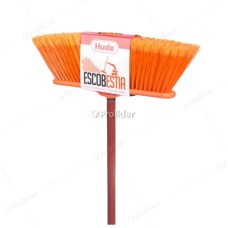 Escoba de Plástico Hude Escobestia Ancho 44 cm Naranja