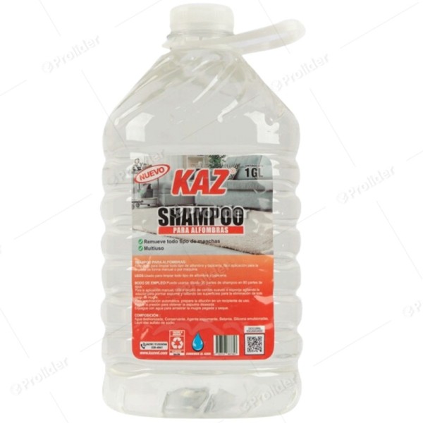 Shampoo Para Alfombras Kaz Galón 3.8 Litros