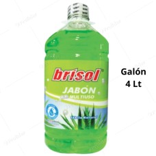 Jabón Líquido Brisol Galón 4 Litros Sabila