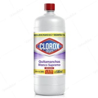 Quitamanchas Clorox Ropa Blanca Frasco 580 ml
