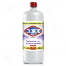 Quitamanchas Clorox Ropa Blanca Frasco 580 ml