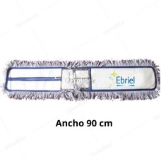 Repuesto Mopa Plana Rectangular Ebriel 90 cm