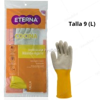 Guantes Corrugados Eterna Amarillos Talla 9 (L)