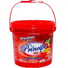 Cera En Pasta Principe Balde 3.5 Litros Rojo